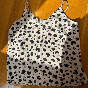 Leopard print tank